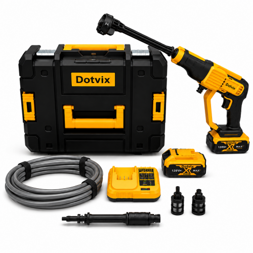 HIDROLAVADORA INALÁMBRICA DOTVIX 128VF CON 2 BATERÍAS