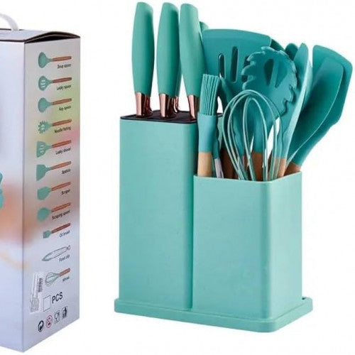 SET DE CUCHARAS DE SILICON PARA COCINA
